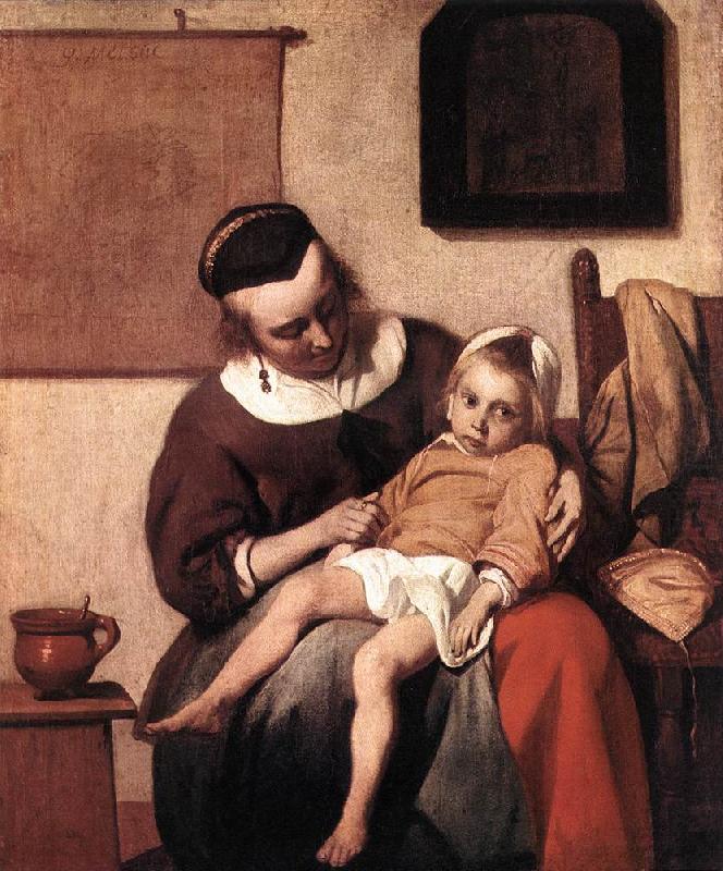 METSU, Gabriel The Sick Child af china oil painting image